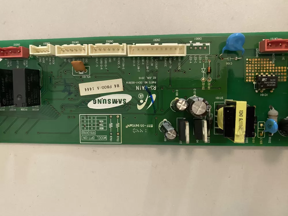 Samsung DE41-00391A Dishwasher Control Board AZ121528 | BK2230