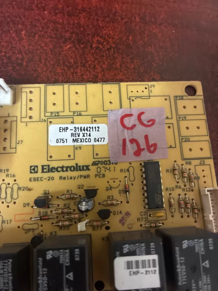 316442112 Frigidaire Range Control Board