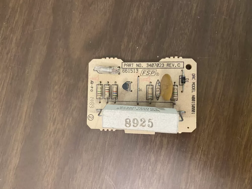 Kenmore  Whirlpool 3398084  AP3097570  2072  3398084R  3407021  3407023  60134  60150  60216  61236  661513  AH345727  EA345727  PS345727 Dryer Control Board