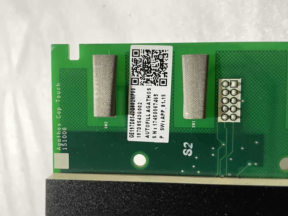 GE 200D5948P011 Refrigerator Display UI Control Board AZ184572 | Wm393