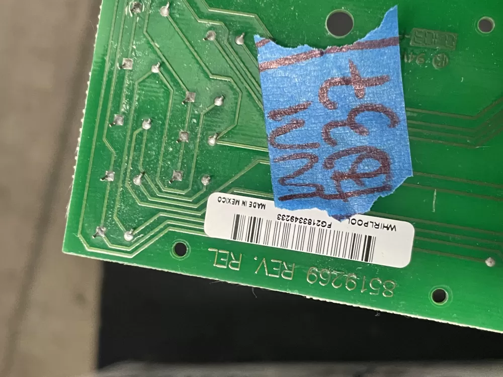 Kenmore 8529879 8519269 WP8529879 Dryer Control Board AZ20284 | WM1037