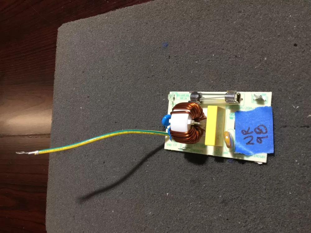Electrolux Mdflt12g Microwave Control Board Otr Noise Filter AZ94758 | NR98