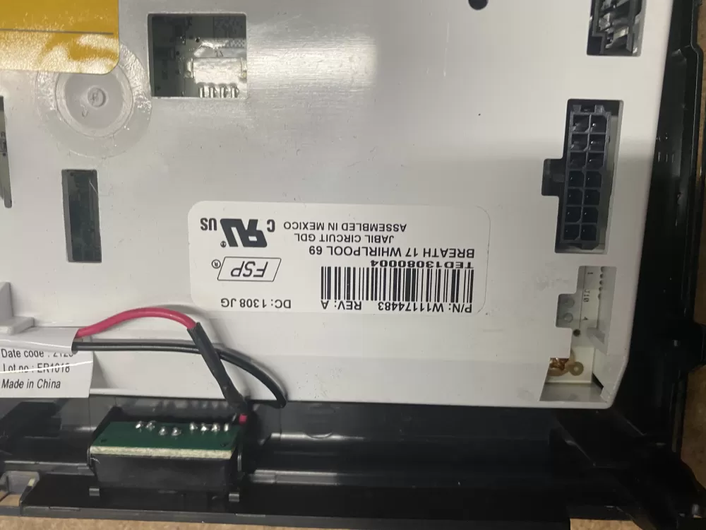 Whirlpool AP6339585 Refrigerator Dispenser Control Board AZ7772 | BK1620