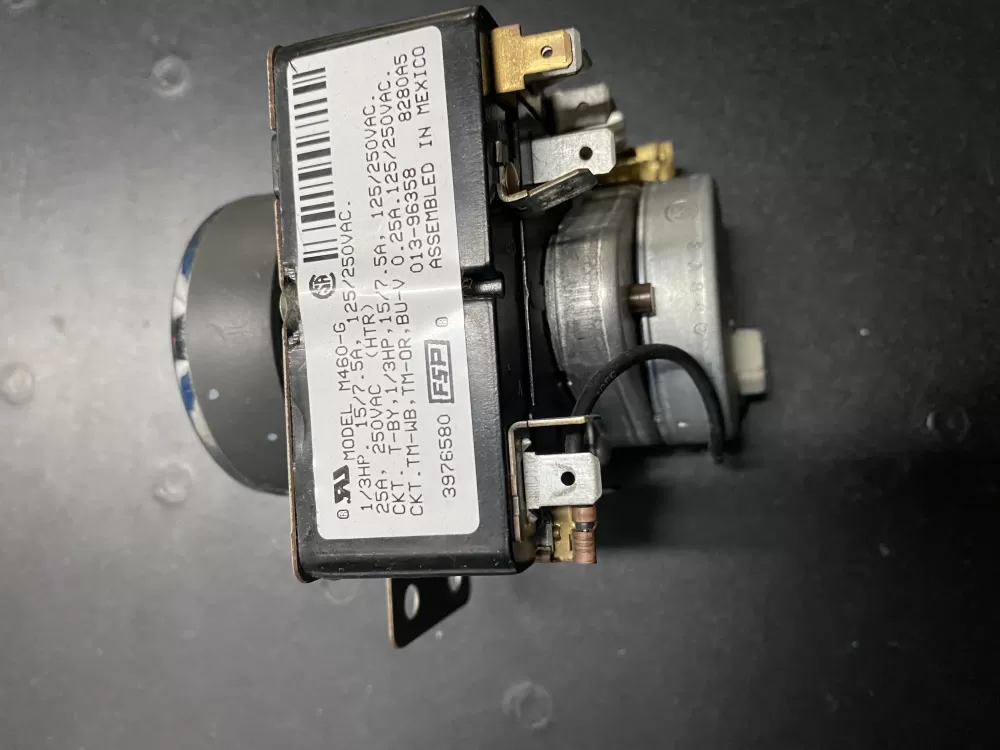 Whirlpool  Kenmore 3406048 3406701 3976580 WP3976580 PS11742171 Dryer Timer