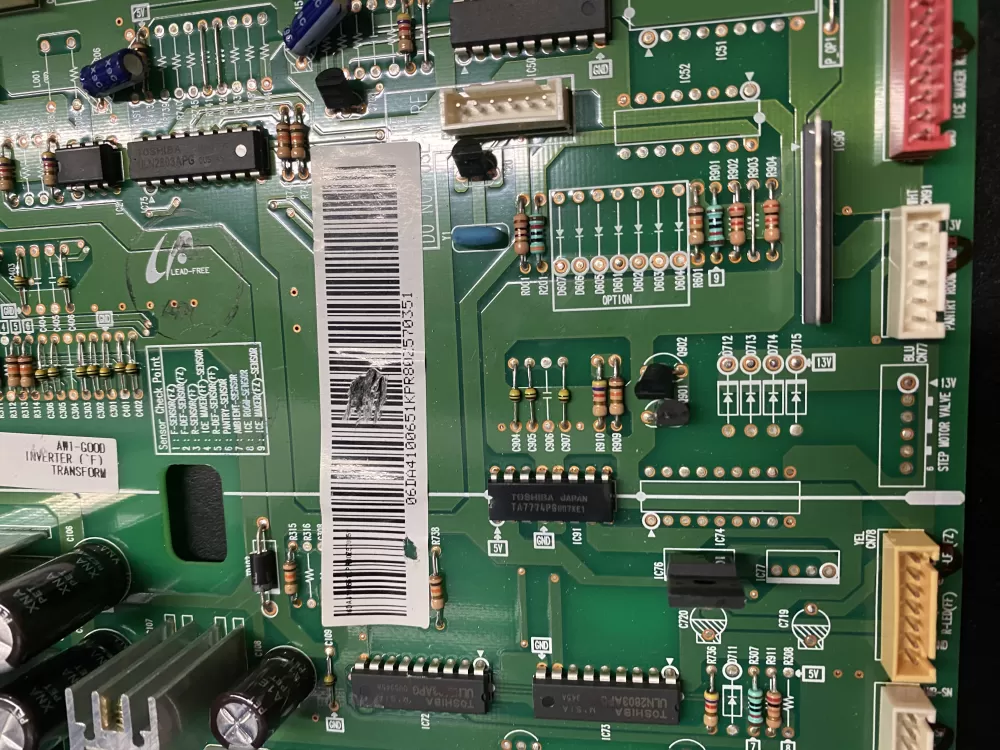 Samsung DA41 00651K Refrigerator Control Board AZ19642 | BK865