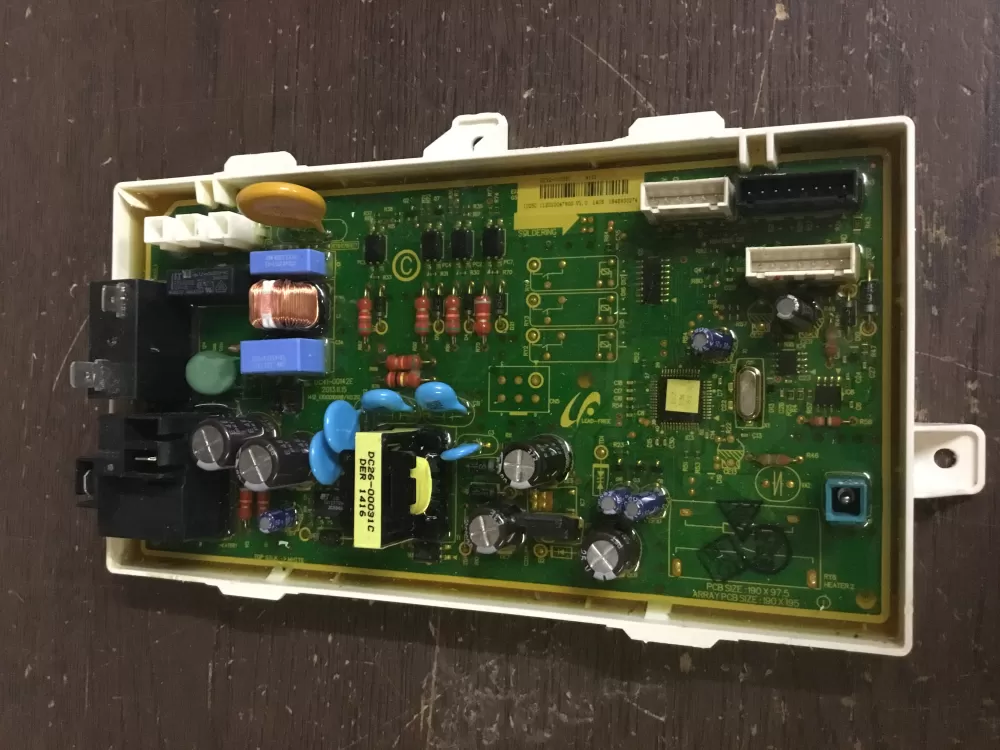 Samsung DC92 01025C Dryer Control Board AZ19417 | NR174