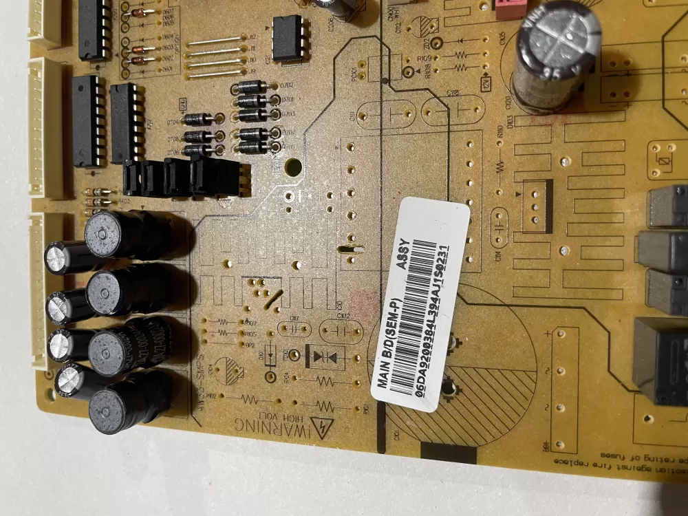 Samsung DA92 00384L DA9200384L Refrigerator Control Board AZ146677 | KM2461