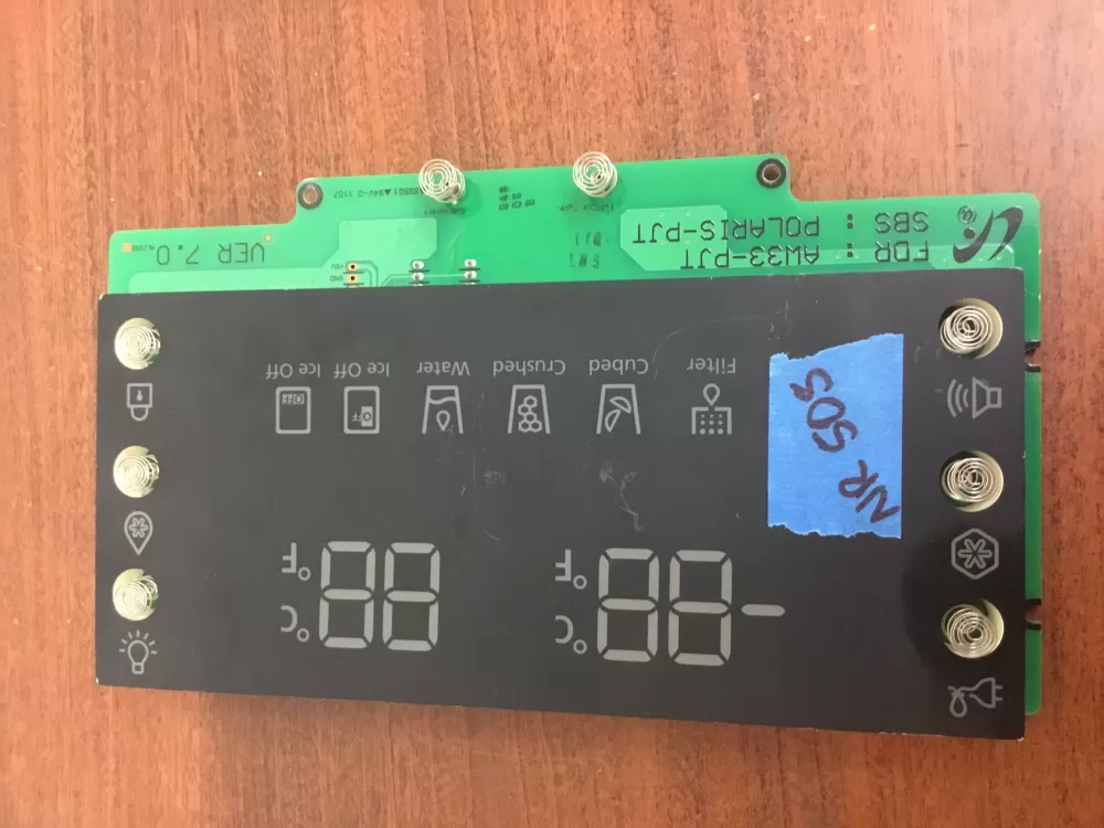 Samsung DA92 00153B Refrigerator Control Board Dispenser AZ34850 | NR505