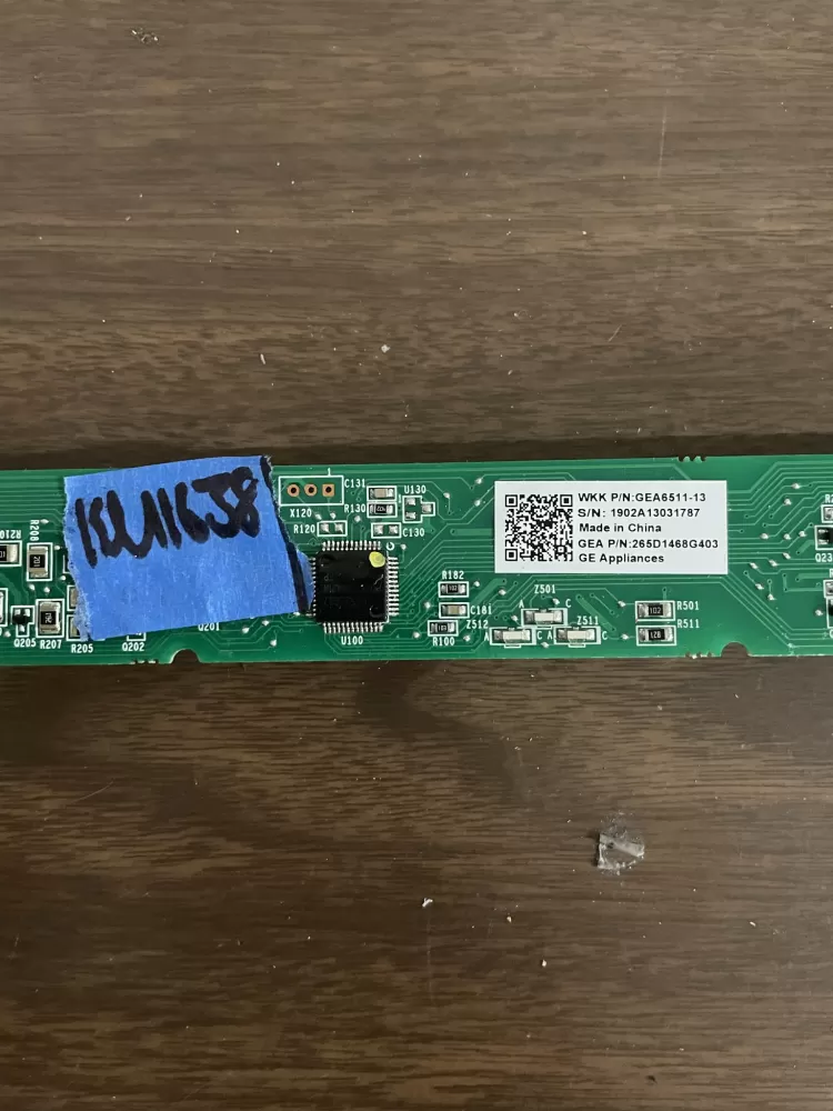 GE 265D1468G403 Dishwasher User Interface Control Board AZ73691 | KM1638