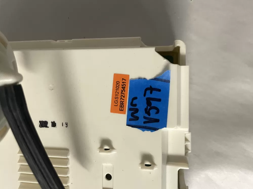LG EBR72754517 Washer Control Board AZ224008 | Wmv597