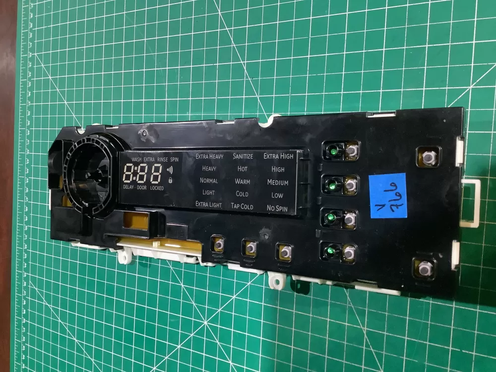 Samsung DC61-01941A GE Washer Control Board UI Display AZ148697 | NRV766