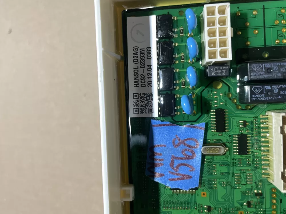 Samsung DC92-02393G DC92-02393M PS16556778 Washer Control Board AZ63652 | Wmv568