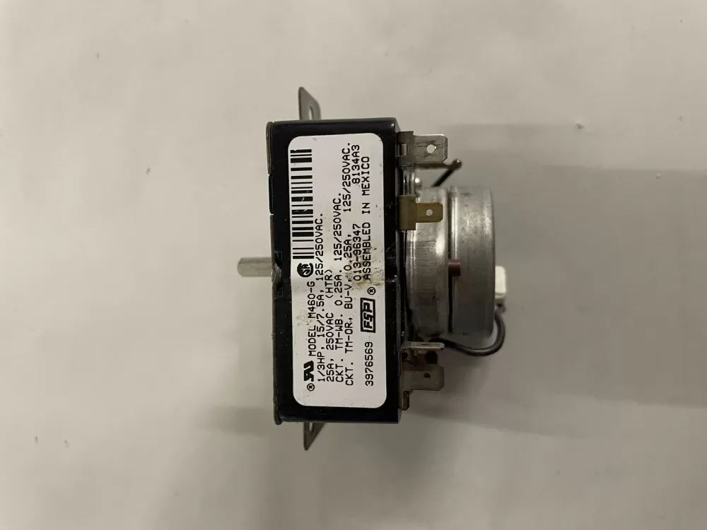 Whirlpool 3976569A 3976569 WP3976569 AP6009020 3393934 548368 PS11742162 Dryer Timer