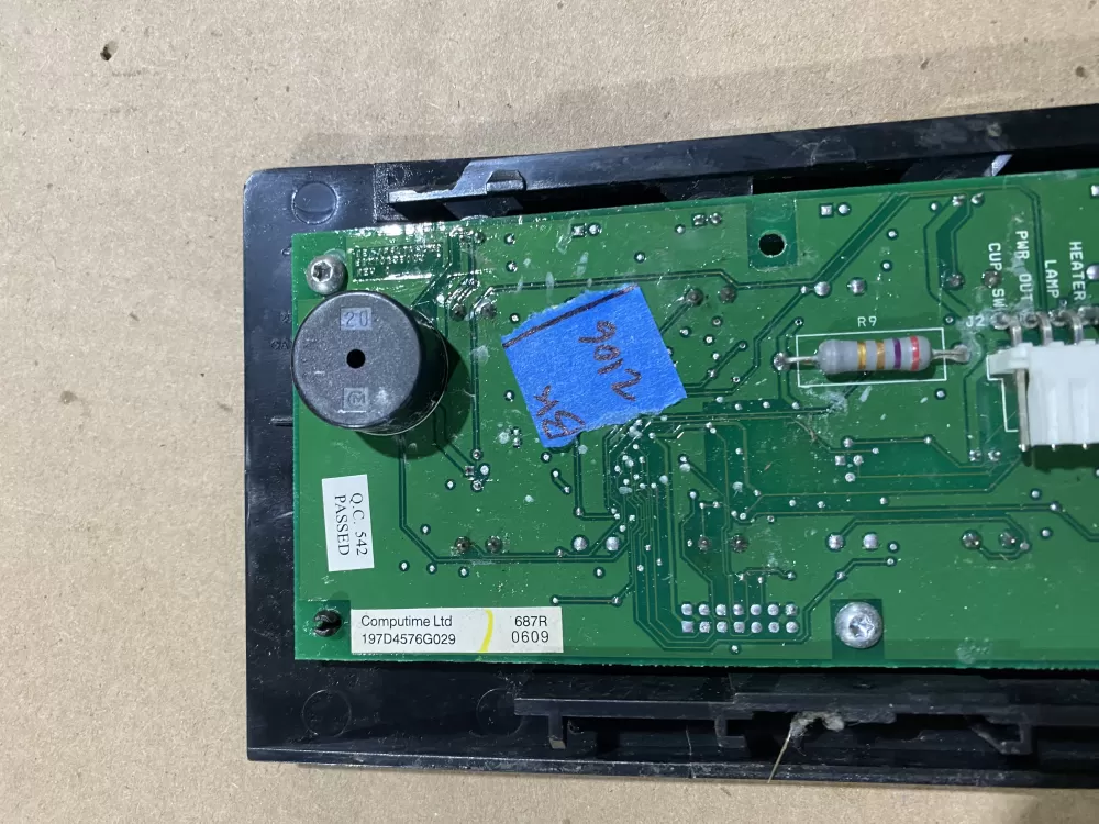 GE 197D4576G029 Refrigerator Control Board Dispenser AZ65381 | BK2106