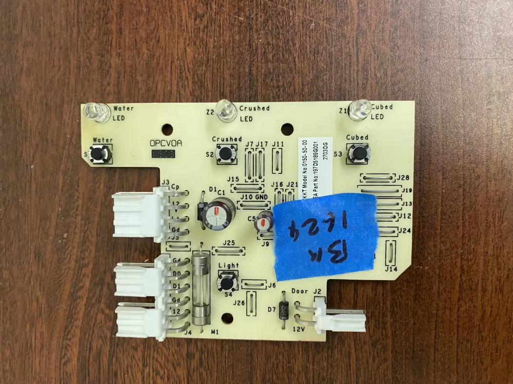 GE 197D5189G001 Refrigerator Control Board AZ29981 | BK1624