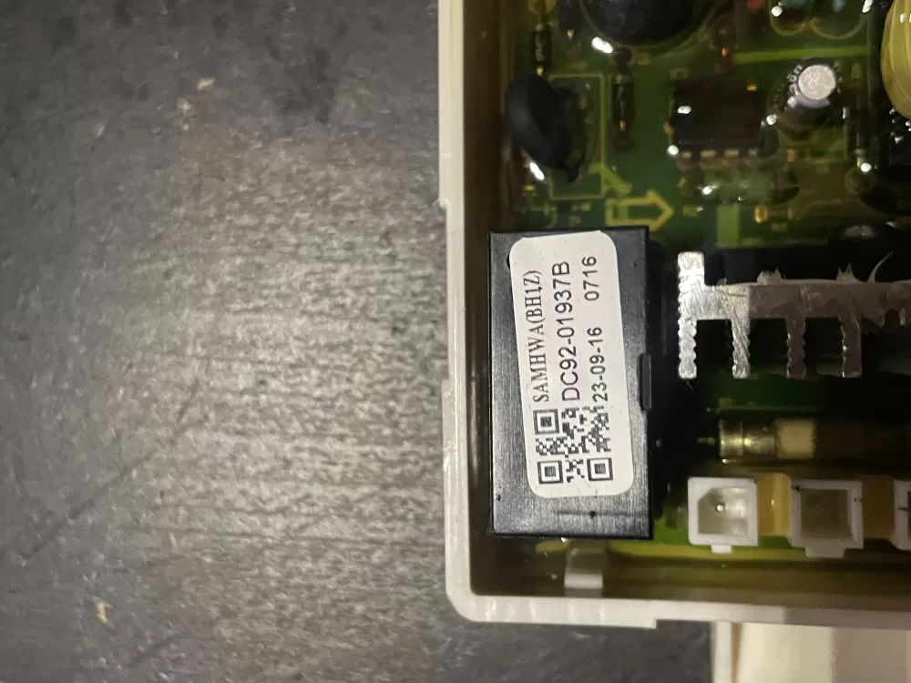 Samsung DC92 01937B Washer Control Board AZ29318 | WM183