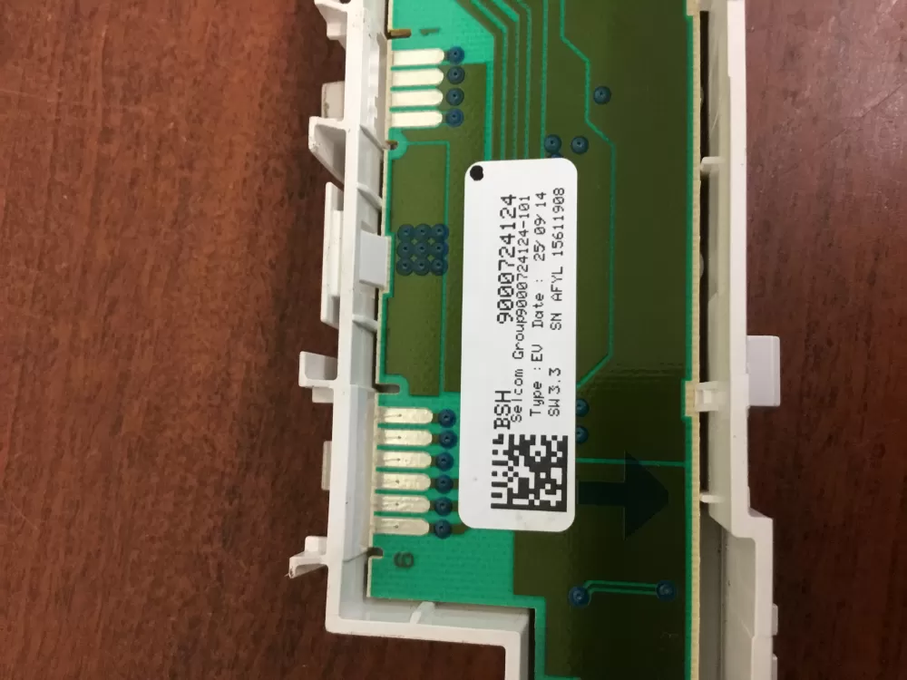 Bosch Dishwasher Control Panel - Part# 9000724124 AZ34474 | NR1704