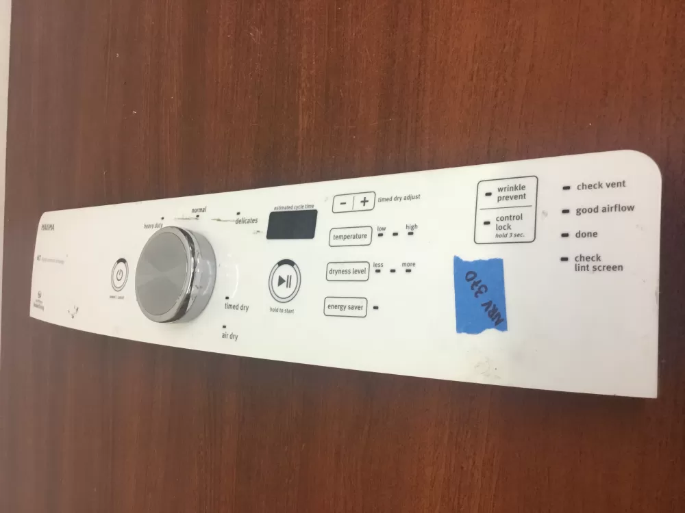 Maytag W10433017 W10748477 PS11722556 Dryer Control Panel  AZ33773 | NRV370