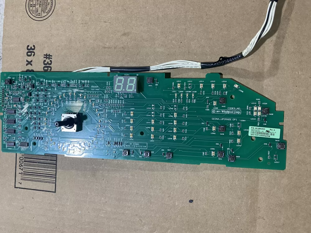 Whirlpool W10562820 Washer Control Board AZ68406 | BK1801