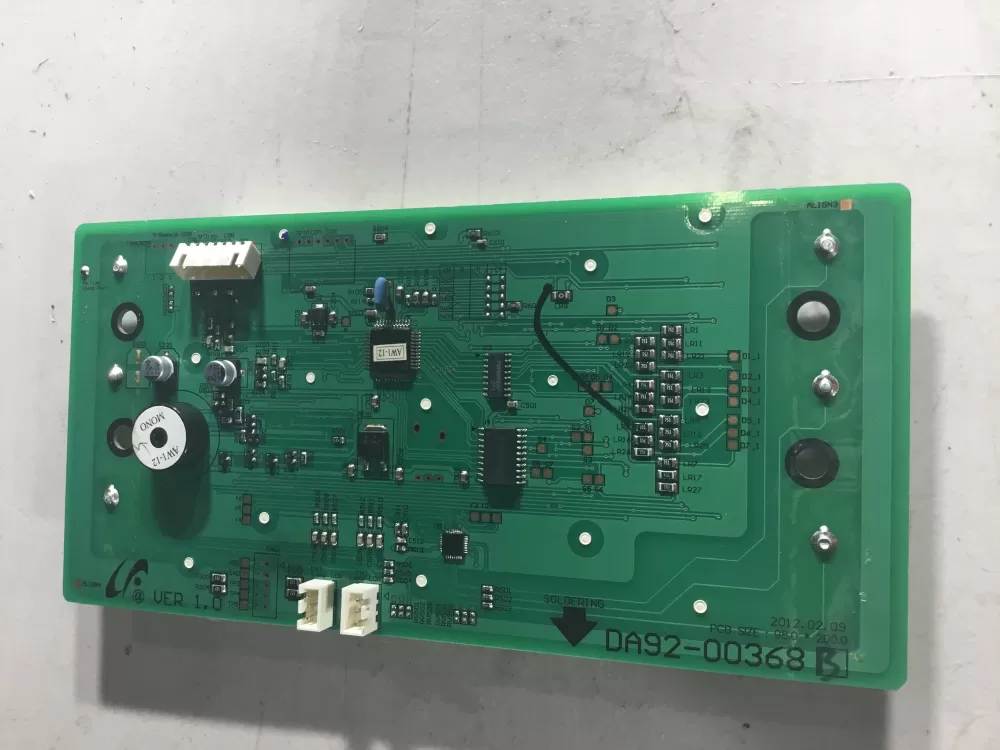 Samsung DA92-00368B Refrigerator Dispenser UI Control Board AZ46008 | NR1775