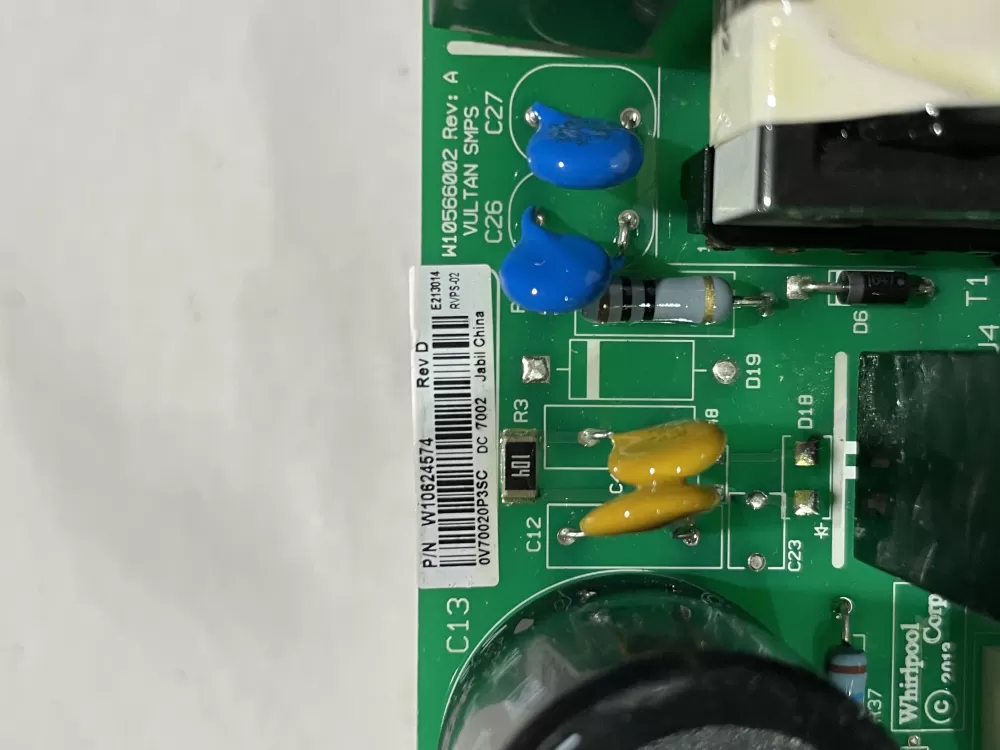Whirlpool KitchenAid W10624574 Refrigerator Control Board AZ152263 | Wm881