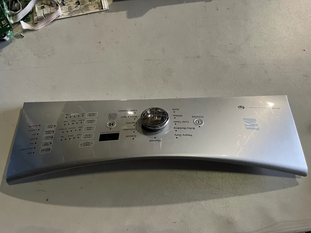 Kenmore W10643917 W10643919 Washer Control Board Touchpad Panel