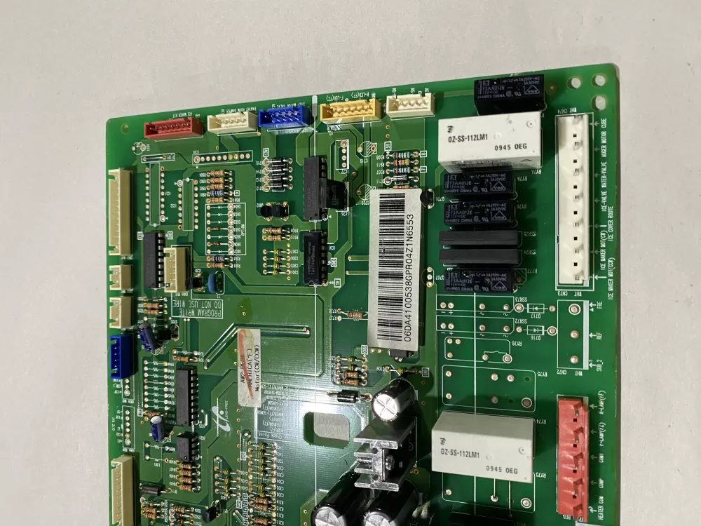 Samsung DA41-00538G DA41-00537A Refrigerator Control Board AZ153559 | BK2501