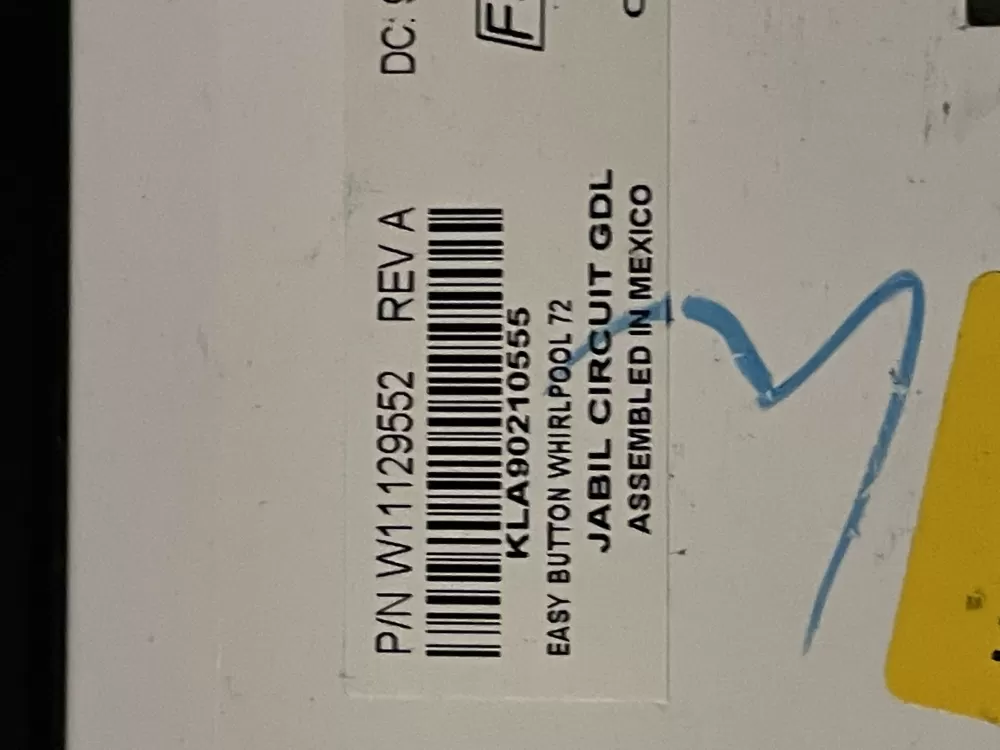 Whirlpool W11129552 Refrigerator Dispenser Control Board AZ31278 | Wm231