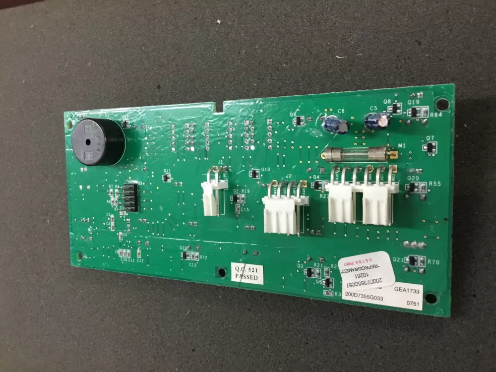 GE REFRIGERATOR DISPENSER CONTROL BOARD PART # WR55X10841 AZ79535 | NR2093