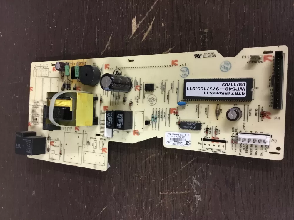 Kenmore 8524212R WP8524212 Oven Range Control Board AZ33564 | NRV367