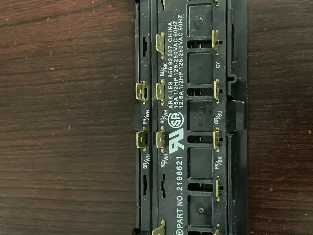 Whirlpool Maytag 2198621 Refrigerator Control Board Dispenser AZ79132 | KM555