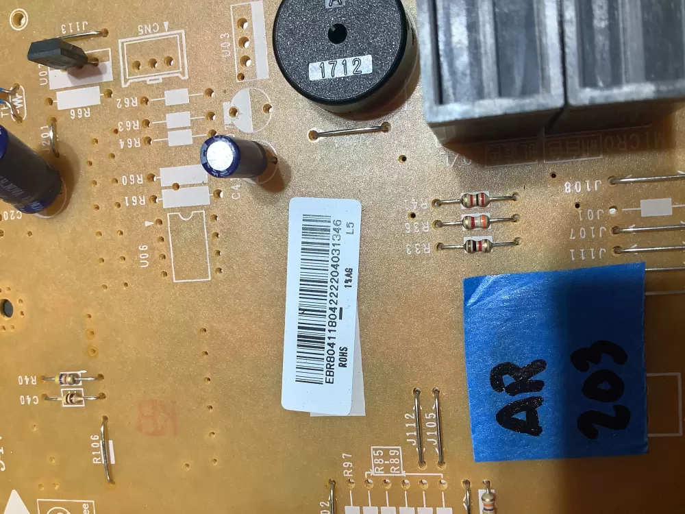 LG  Kenmore EBR80411804  AP7223334  EAX66464901 Microwave Control Board Panel