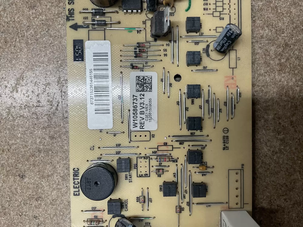 Whirlpool AP6023223 W10349740 W10586737 WPW10349740 WPW10586737 PS11756564 Range Control Board