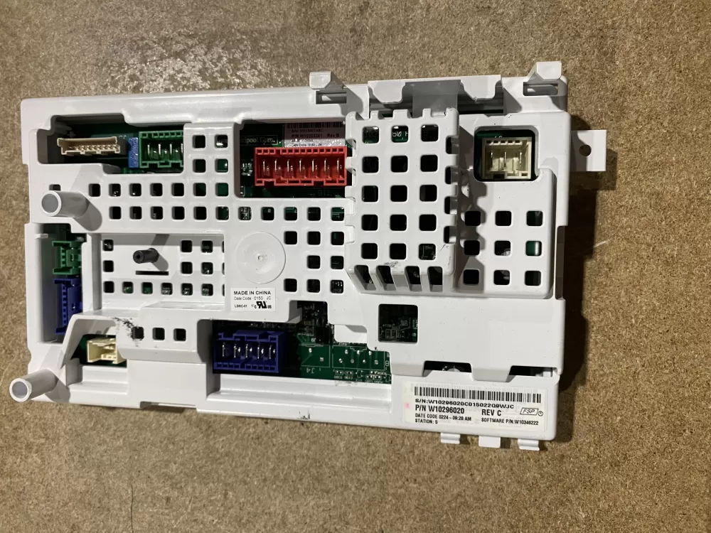 Maytag W10393448 W10296020 W10296105 Washer Control Board AZ65812 | BK2114
