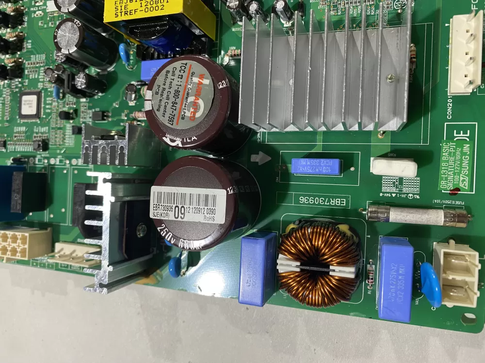LG Kenmore EBR75234703 EBR73093606 Refrigerator Control Board AZ114947 | BK2139