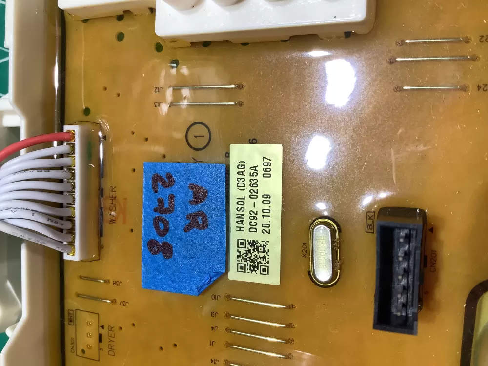 Samsung DC92 02635A Washer Control Board AZ183631 | AR2708