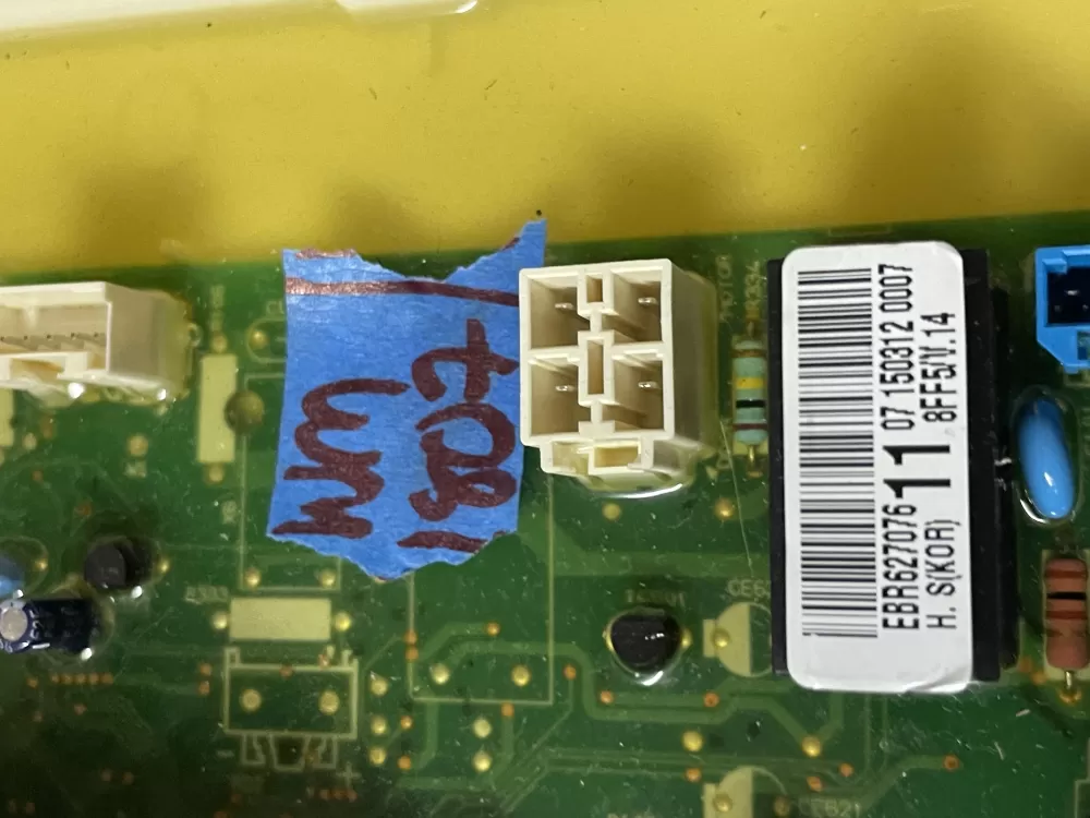 LG EBR62707609 EAX61170502 EBR62707611 Dryer Control Board AZ49310 | Wm1808