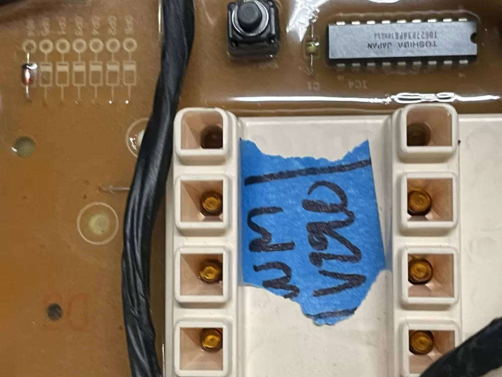 LG EBR73590801 Dryer Control Board AZ22894 | WMV209