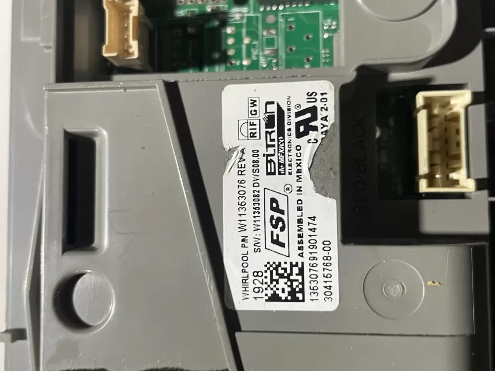 KitchenAid W10913613 W10913615 Dishwasher Control Board AZ115389 | Wm57