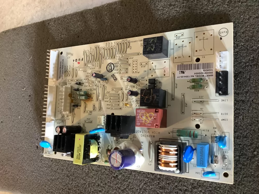 GE EBX1110P002 200D49742G004 WR55X10996 Fridge Control Board AZ110728 | NR552