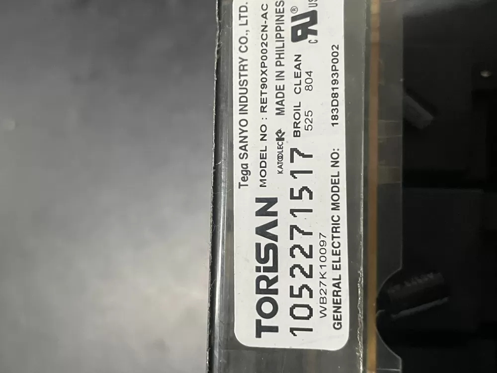 Hotpoint General Electric WB27K10097 Range Board Control AZ21445 | WM1201