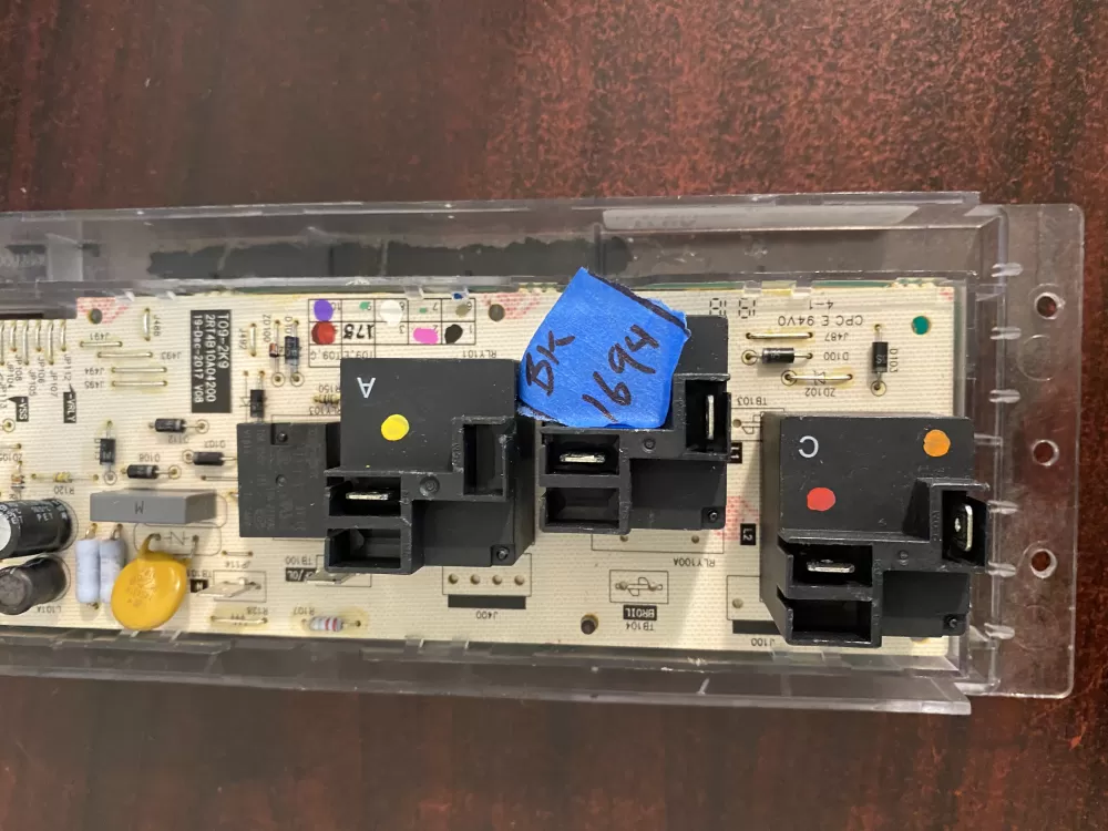 Kenmore Hotpoint GE WB27K10214 Range Control Board AZ34249 | BK1694