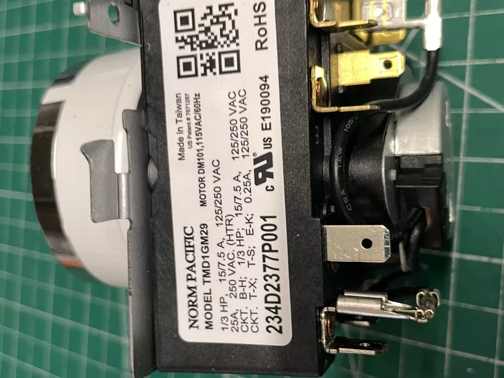 GE AP6027534 WE04X24551 PS11759041 234D2377P001 Dryer Timer AZ208755 | Wm1957