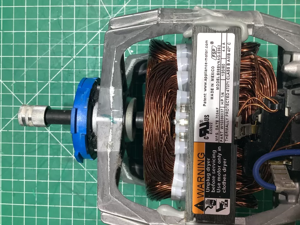Crosley  Kenmore  Whirlpool 8066068 8535933 8538265 8539558 W10396037 W10448901 WPW10448901 Dryer Motor