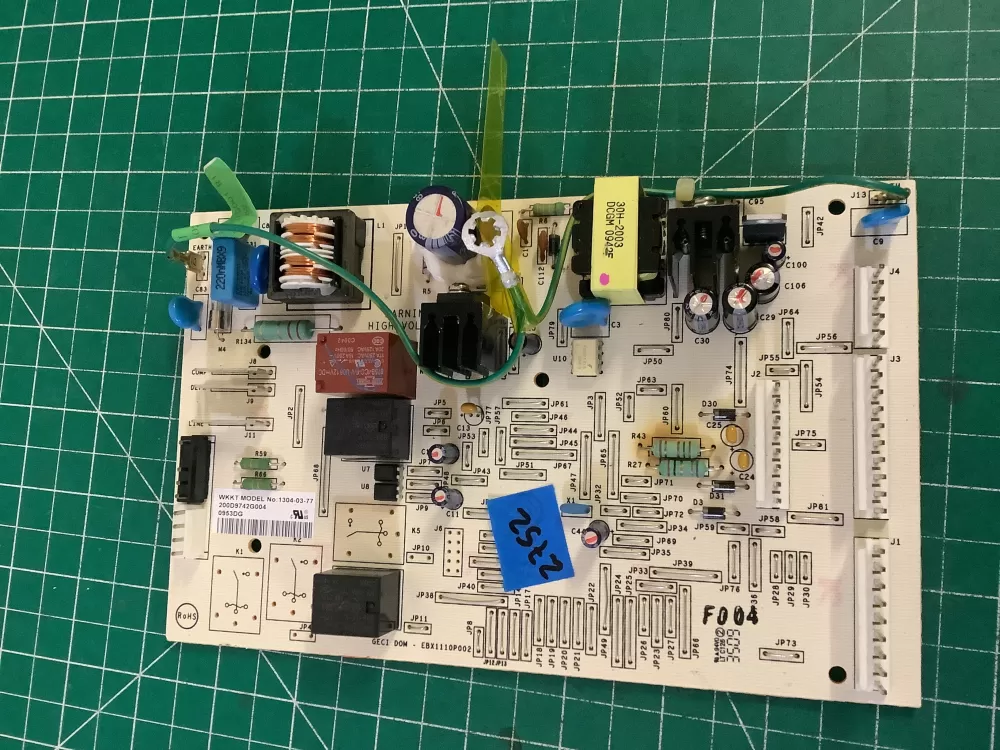 GE EBX1110P002 200D49742G004 WR55X10996 Fridge Control Board AZ196966 | NR2752