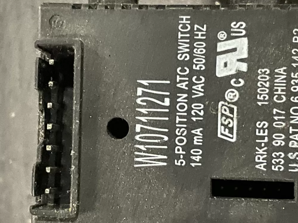 Kenmore Whirlpool  W10913965 W11103598 Washer Temperature Switch AZ27723 | WM116