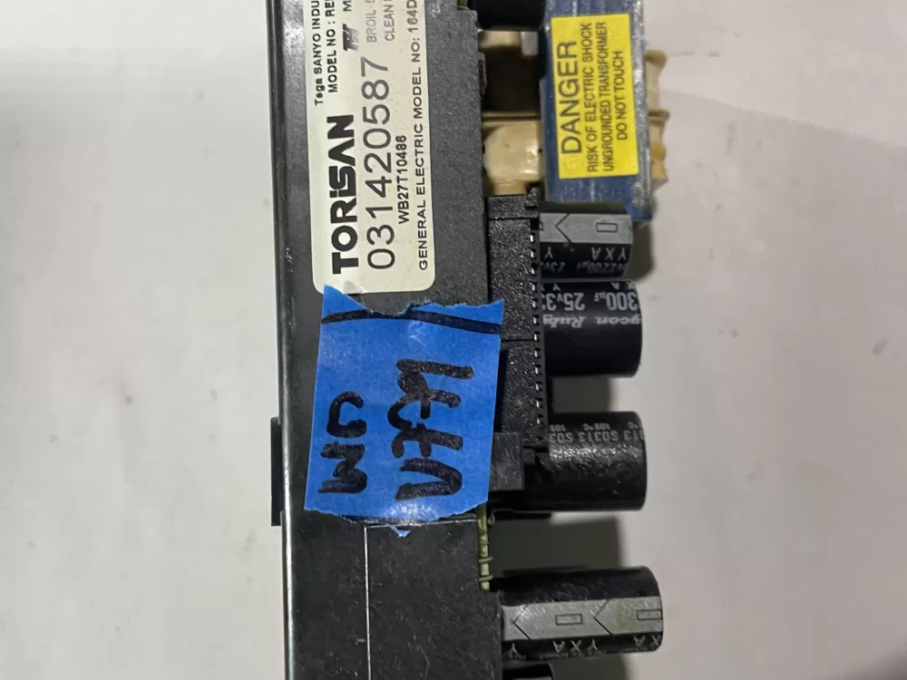  GE WB27T10486 Oven Range UI Display Control Board AZ170656 | Wmv779