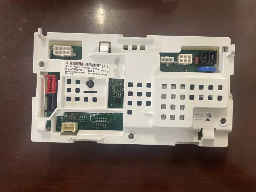 Whirlpool AP6278057 W10779753 W10831164 W10864954 W10913909 W10916454 W11124765 PS12347391 Washer Control Board
