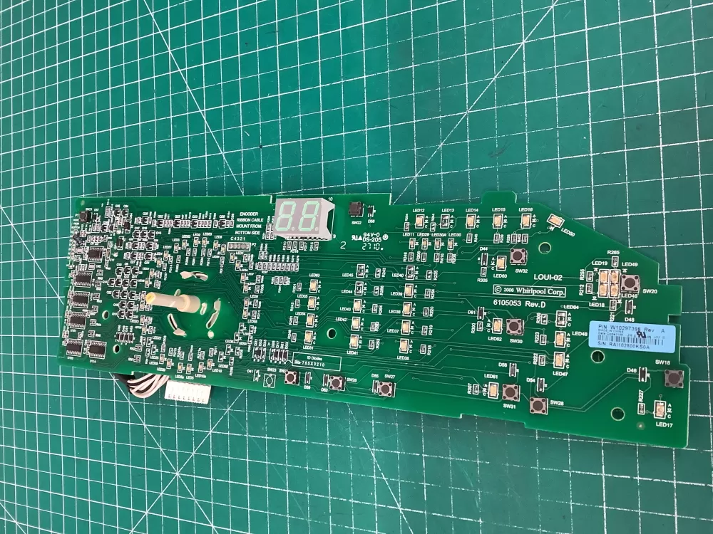W10297398 Whirlpool Washer Board - Control