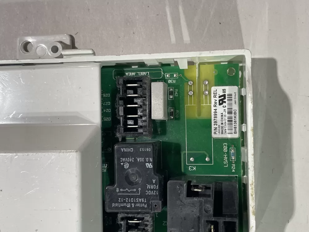 Whirlpool Maytag Kenmore W10111606 6105034 Dryer Control Board AZ170897 | KM458